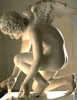 Chaudet's Cupid - side view