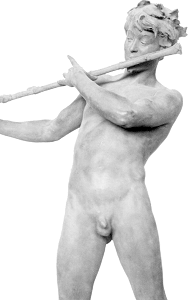 F�lix Maurice Charpentier - L'Improvisateur (bronze)