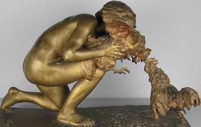 Cockfight by Sophie Debry - right