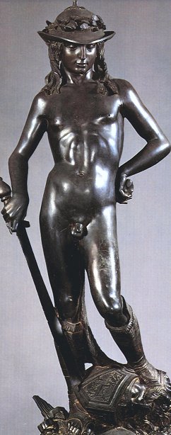 Donatello's David: front side