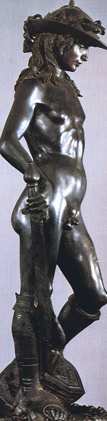Donatello's David: right side