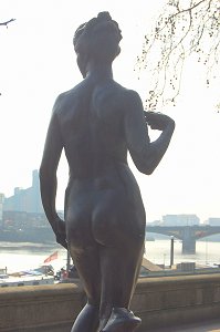 Francis Derwent Wood - Atalanta (close back view)