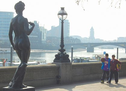 Francis Derwent Wood - Atalanta (wide back half-right view)