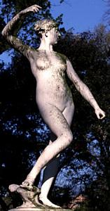 Falgui�re's Diana - full size reproduction outdoors