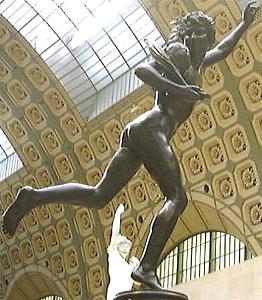 Falgui�re's Cockfight in the Orsay - back right view