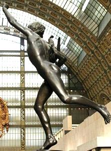 Falgui�re's Cockfight in the Orsay - back left view