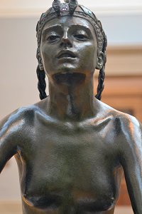 Edward Onslow Ford - Applause - front, breast up