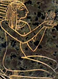 Edward Onslow Ford - Applause - engraved variation on Applause on right of pedestal