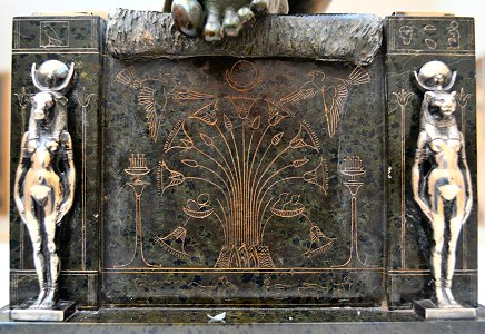 Edward Onslow Ford - Applause - back of pedestal