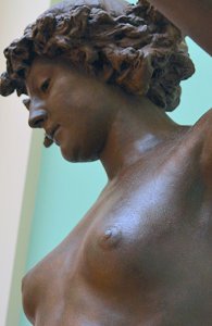 Dance by Edward Onslow Ford - front left, breast upwards