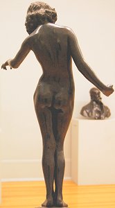 Folly by Edward Onslow Ford - back (a gentleman averts his gaze)