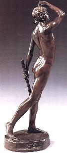 Linos by Edward Onslow Ford - back right view