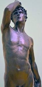 Linos by Edward Onslow Ford - front waist upward