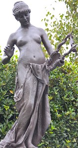 The Muse of Poetry by Edward Onslow Ford - front