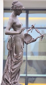 The Muse of Poetry by Edward Onslow Ford - right