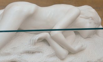 The Snowdrift by Edward Onslow Ford - above front 1