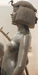 The Singer by Edward Onslow Ford - waist upward, left