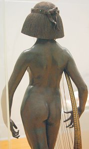 The Singer by Edward Onslow Ford - knees upward, back left 2