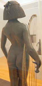 The Singer by Edward Onslow Ford - knees upward, back right