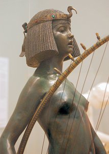 The Singer by Edward Onslow Ford - upper front right 2