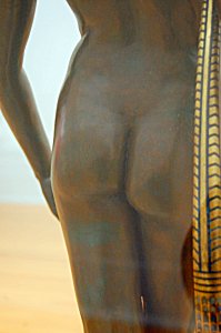 The Singer by Edward Onslow Ford - midsection, back right