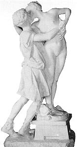 Pygmalion and Galatea (statue version) by Jean L�on G�r�me