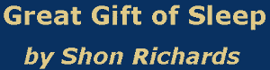 Great Gift of Sleep