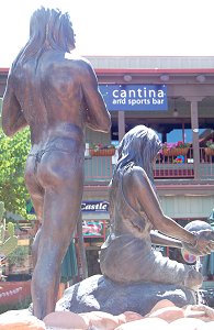 Susan Kliewer - Sinagua couple, Sedona, Arizona - back right