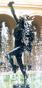 Frederick Macmonnies - Bacchante at the Boston Public Library - side view