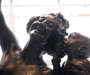 Frederick Macmonnies - Bacchante at the Metropolitan Museum of Art, New York - heads and shoulders view