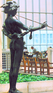 Frederick Macmonnies - Pan of Rohallion at the Metropolitan Museum, New York, back right view