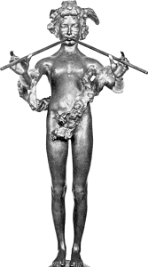 Frederick Macmonnies - Pan of Rohallion - front view