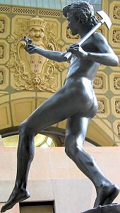 Moulin's Find at Pompeii - left view