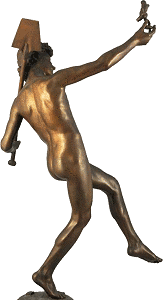 Moulin's Find at Pompeii statuette - right