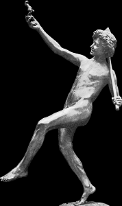 Moulin's Find at Pompeii apparently with fig leaf - left view