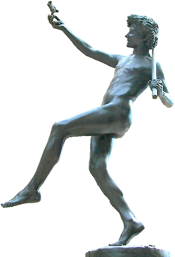 I am a living statue of Moulin's Lucky Find