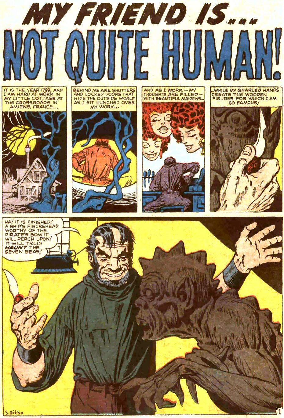 My Friend is Not Quite Human 1