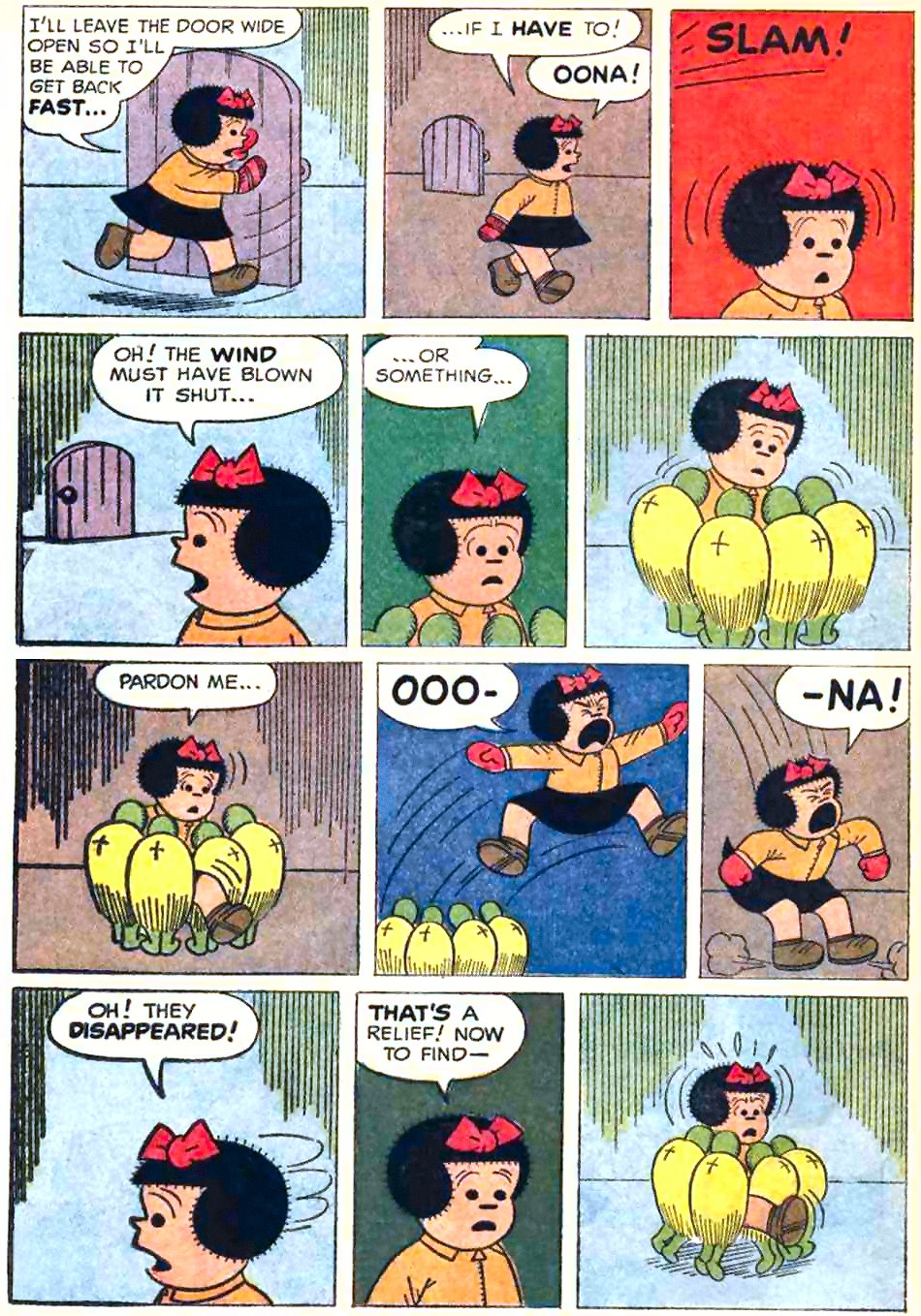 Nancy and the Statues 4