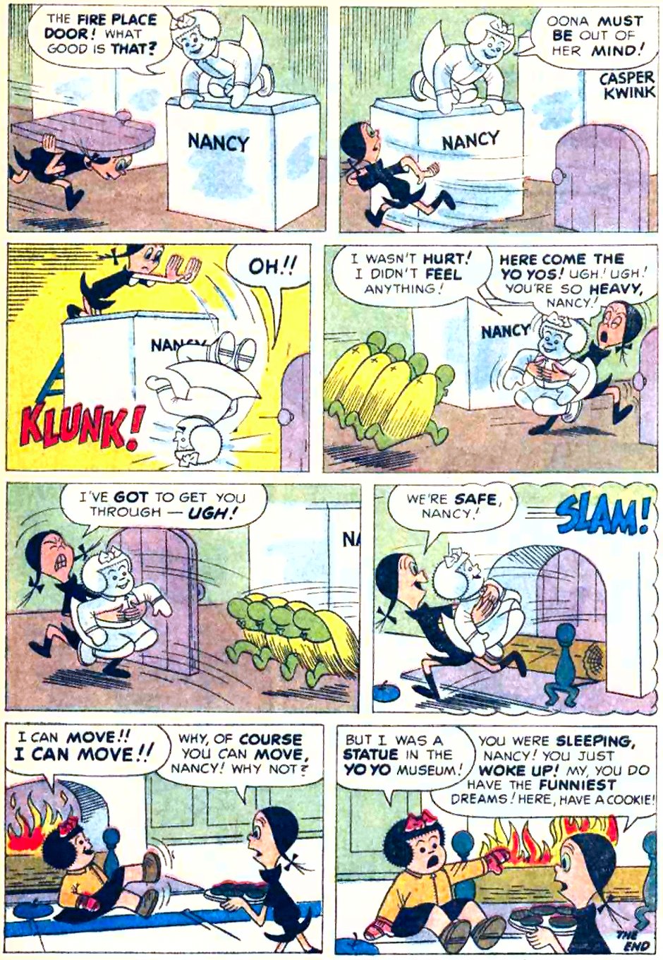 Nancy and the Statues 7