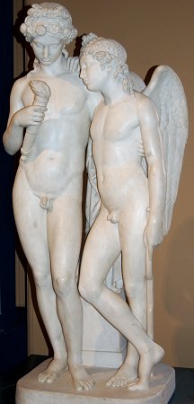 We are a living statue of Rennie's Cupid and Hymen