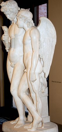 We are a living statue of Rennie's Cupid and Hymen