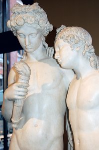 George Rennie - Cupid Rekindling Hymen's Torch (upper front)