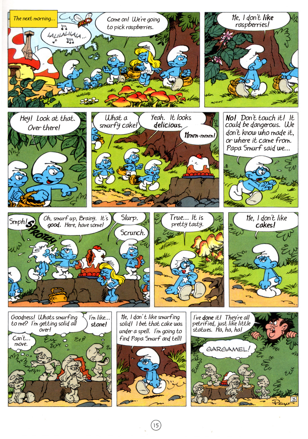 Smurfs in Stone 1 Smurfs in Stone 1