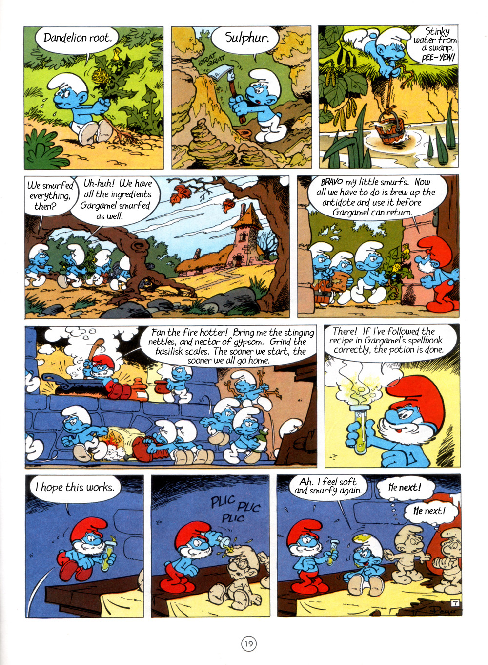 Smurfs in Stone 5 Smurfs in Stone 5