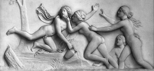 Hylas and the Nymphs by Bertel Thorvaldsen