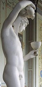Ganymede Pouring Wine by by Bertel Thorvaldsen