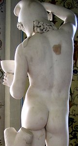 Ganymede Pouring Wine by by Bertel Thorvaldsen