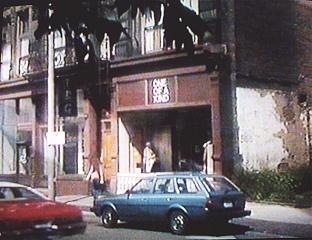 The One of a Kind store across the street