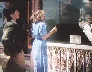 Brenda sees the sign