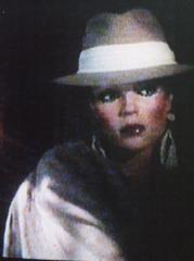 Mannequin looking at Brenda